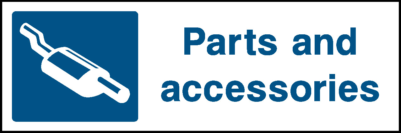 Parts And Accessories Garage Signs Signage - GARA0019