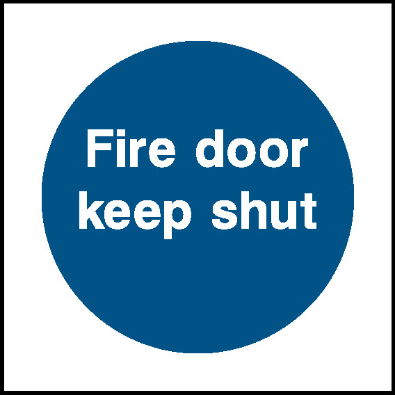 Fire Door Keep Shut Fire Prevention Signage - FPRV0014