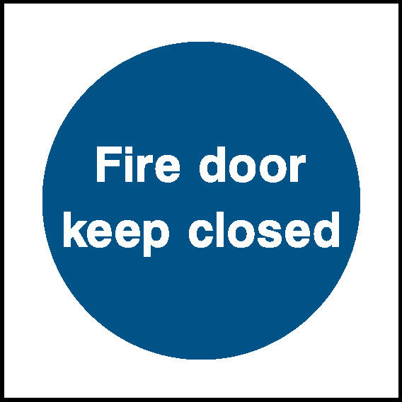 Fire Door Keep Closed Fire Prevention Signage - FPRV0020