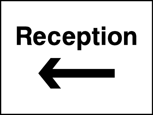 Reception Hotel Signs Signage - HOTE0008