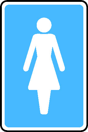 Women's Information Signs Signage - INFO0001