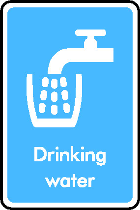 Drinking Water Information Signs Signage - INFO0013