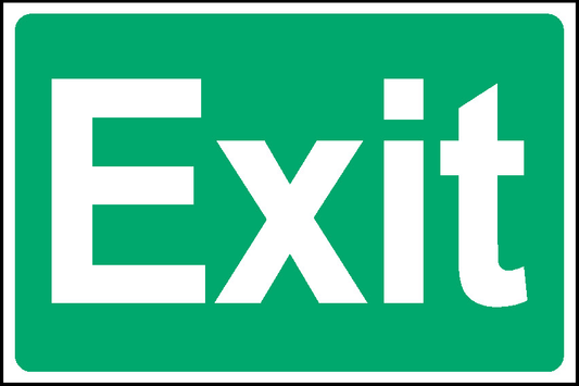 Exit Emergency Escape Signage - EMER0083