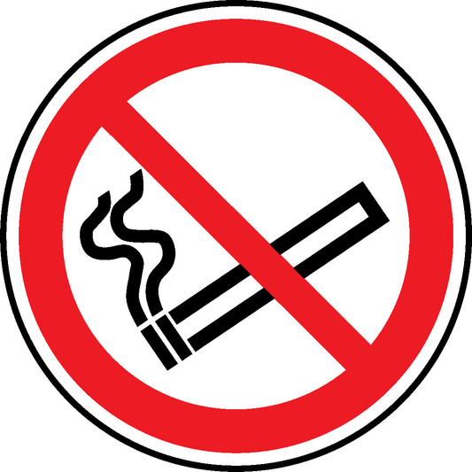 No Smoking Floor Graphics Signage - FLOO0017