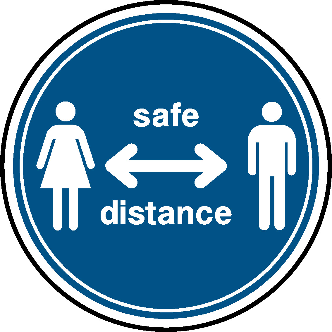 Distance Floor Graphics Signage - FLOO0037