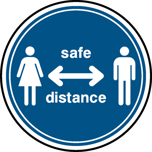 Distance Floor Graphics Signage - FLOO0037