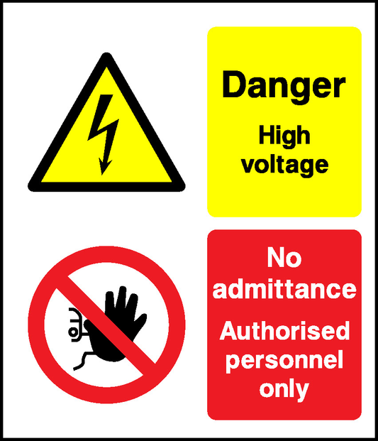 Danger Voltage Multi Purpose Signage - MULT0053