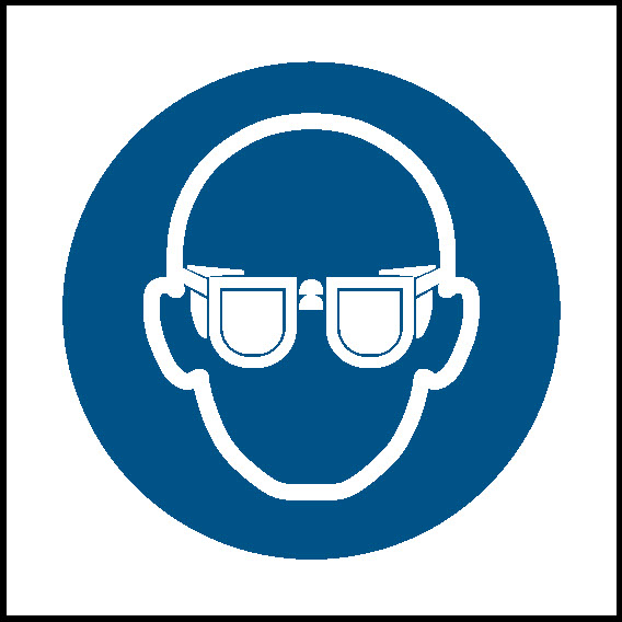 Wear Welding Goggles Mandatory Signs Personal Protective Equipment Signage - PPE0051.