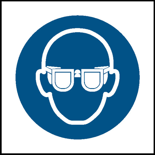 Wear Welding Goggles Mandatory Signs Personal Protective Equipment Signage - PPE0051.