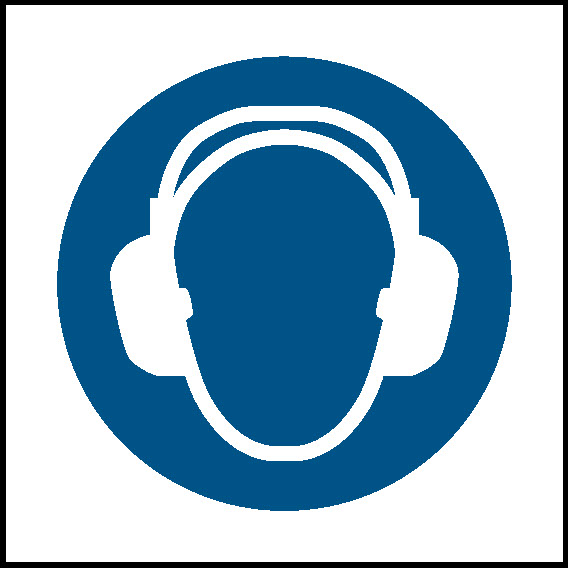 Wear Ear Protection Mandatory Signs Personal Protective Equipment Signage - PPE0052.