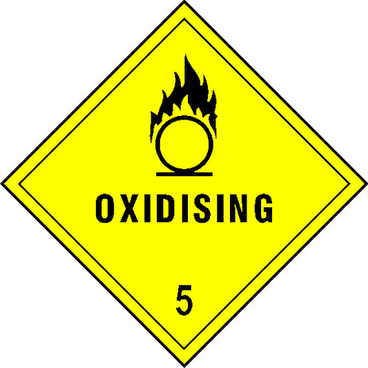 Oxidising 5 Dangerous Substances Signage - DANG0016