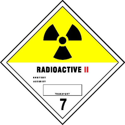 Radioactive Dangerous Substances Signage - DANG0021