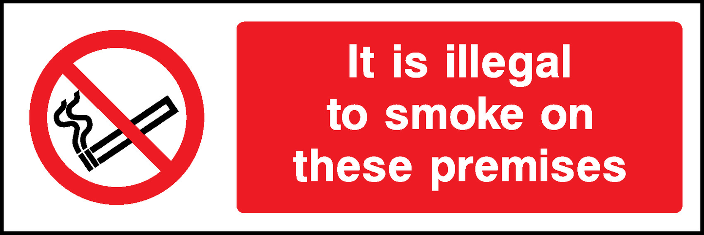 To Smoke On These Premises Prohibition Smoking Signage - SMOK0032