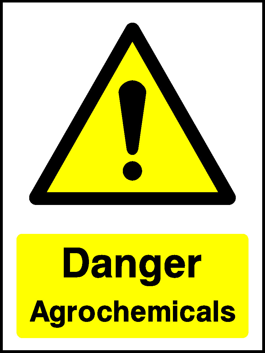 Danger Agrochemicals Countryside & Agriculture Signage - COUN0050