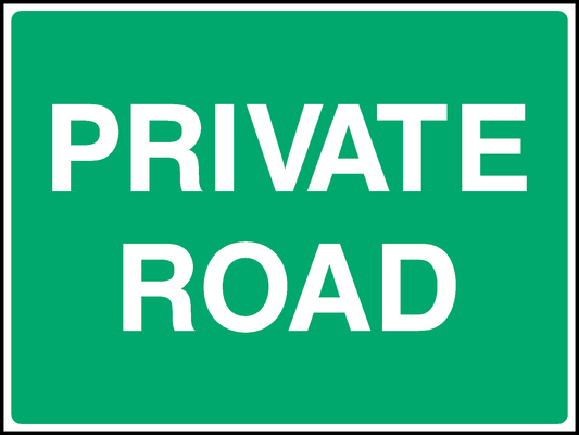 Private Road Countryside & Agriculture Signage - COUN0075