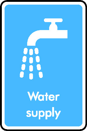 Water Supply Information Signs Signage - INFO0015