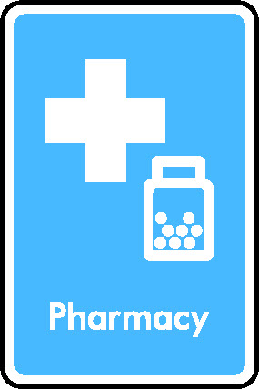 Pharmacy Information Signs Signage - INFO0026