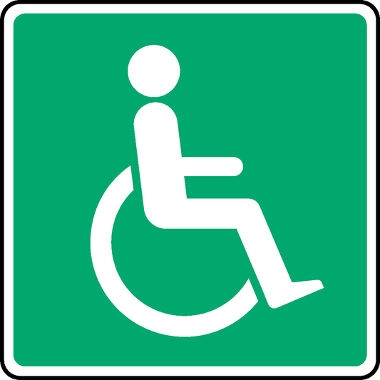 Disabled DDA Act Signage - DDA0021.