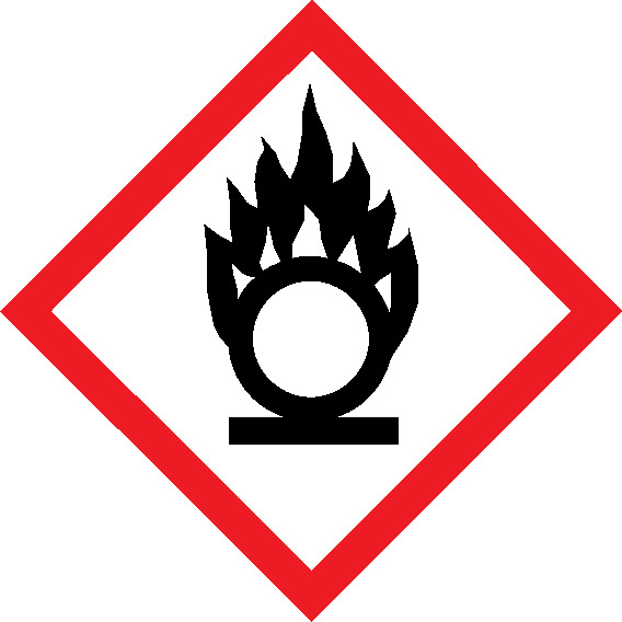 Oxidiser Danger Dangerous Substances Signage - DANG0042