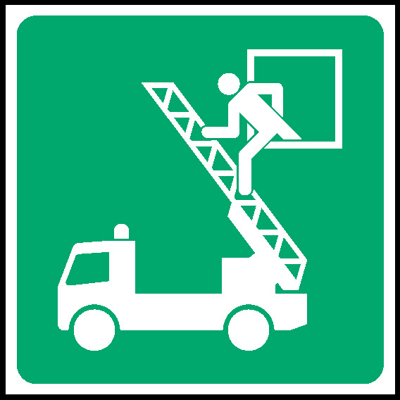 Emergency Escape First Aid Signage - FAID0015