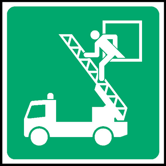 Emergency Escape First Aid Signage - FAID0015