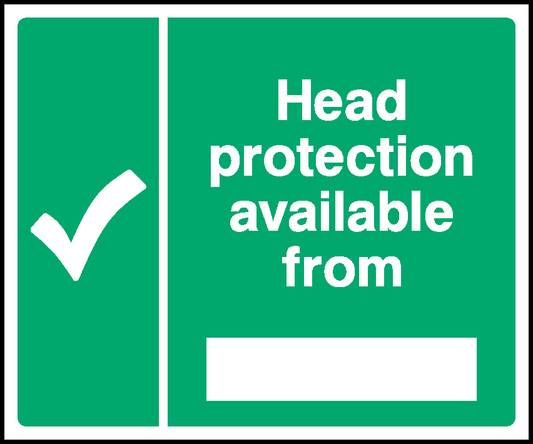 Head Protection Available From First Aid Signage - FAID0045