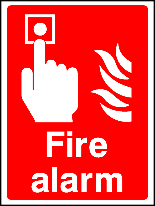 Alarm Fire Equipment Signage - FEQP0005