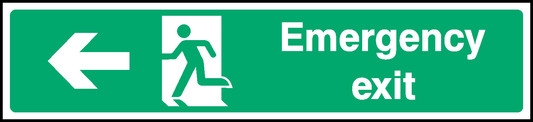 Emergency Exit Emergency Escape Signage - EMER0027