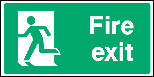 Fire Exit Emergency Escape Signage - EMER0036