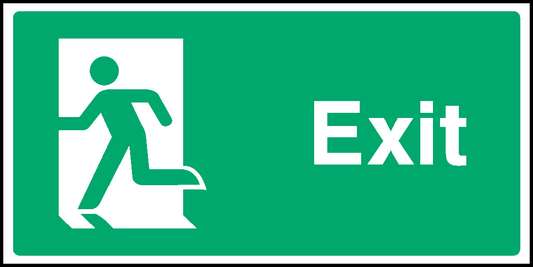 Emergency Exit Emergency Escape Signage - EMER0034