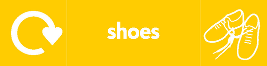 Shoes Recycling Textiles Signage - TEXT0011