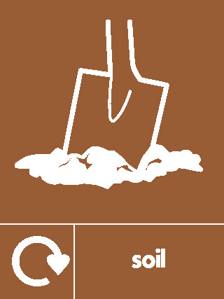 Soil Recycling Building Materials Signage - BUIL0037