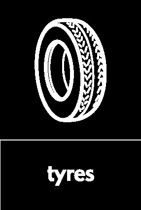 Tyres Recycling Automotive Signage - AUTO0016