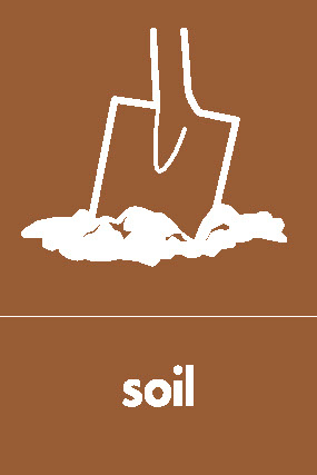 Soil Recycling Building Materials Signage - BUIL0030