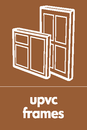 Upvc Frames Recycling Building Materials Signage - BUIL0031