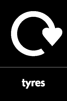 Tyres Recycling Automotive Signage - AUTO0013