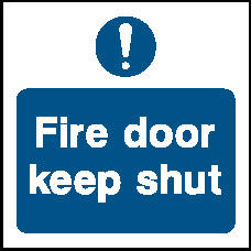 Fire Door Keep Shut Fire Prevention Signage - FPRV0023