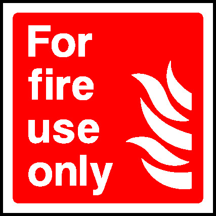 Use Fire Equipment Signage - FEQP0046