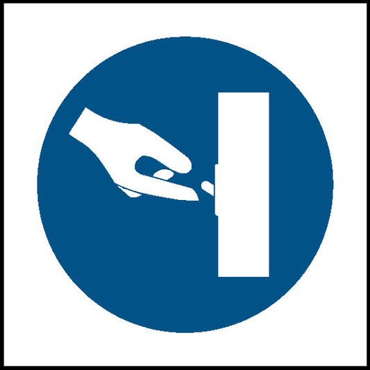 Switch Off Mandatory Signs Machinery & General Signage - MACH0061