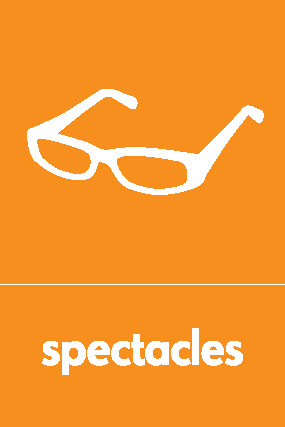 Spectacles Recycling Other Recyclables Signage - OTHE0058