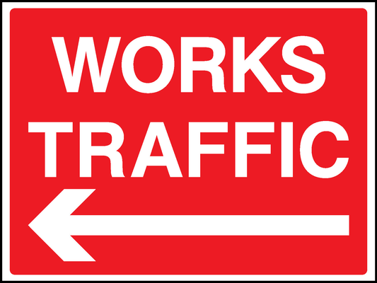 Works Traffic Construction-Signage - CONS0075