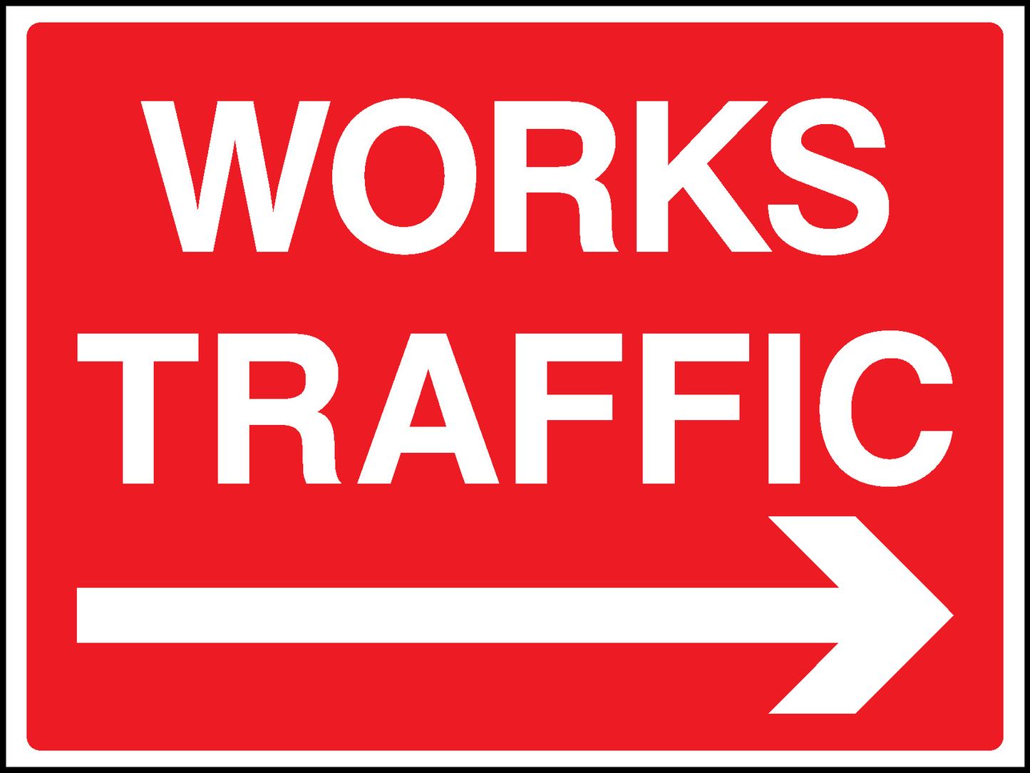 Works Traffic Construction-Signage - CONS0073