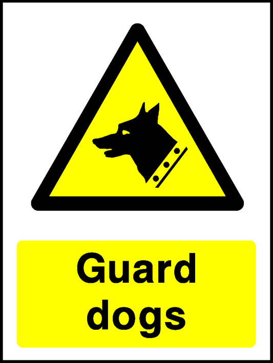 Guard Dogs Countryside & Agriculture Signage - COUN0001