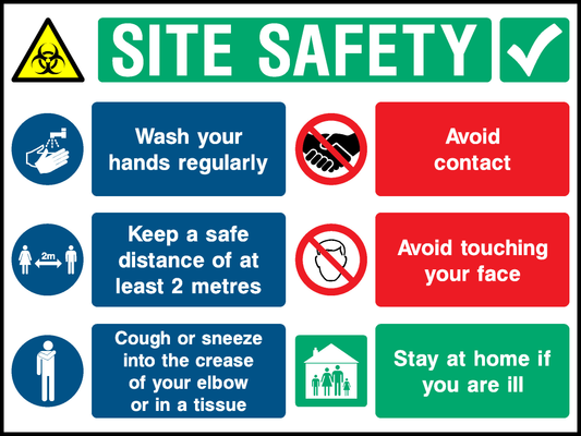 Site Safety Construction-Signage - CONS0124