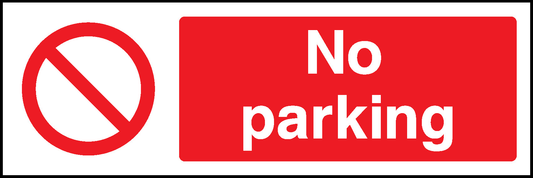 No Parking Prohibition Access Restricted Signage - ACCE0014