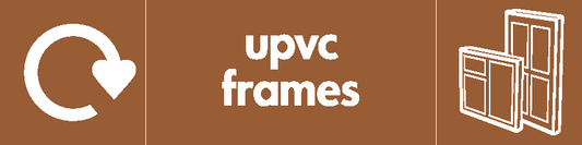 Upvc Frames Recycling Building Materials Signage - BUIL0018