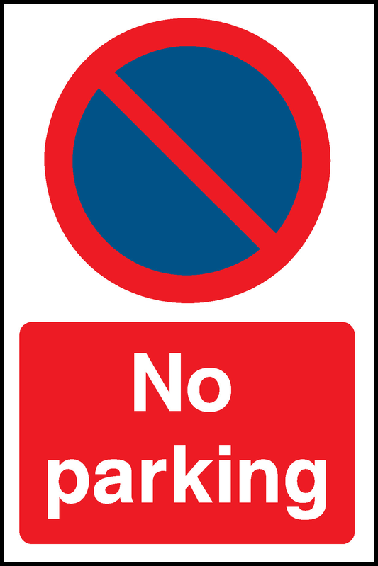 No Parking Parking Signage - PARK0065