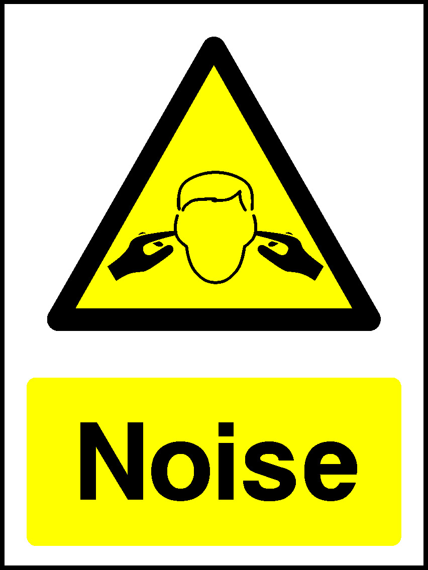 Noise Mandatory Signs Machinery & General Signage - MACH0023