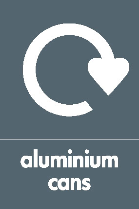 Aluminium Cans Recycling Metals Signage - META0034