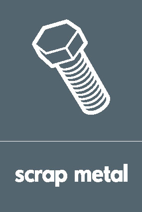 Scrap Metal Recycling Metals Signage - META0052